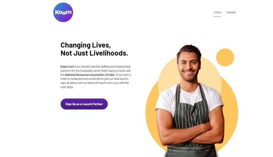 Kaam.com to launch employment and skilling platform for the hospitality industry